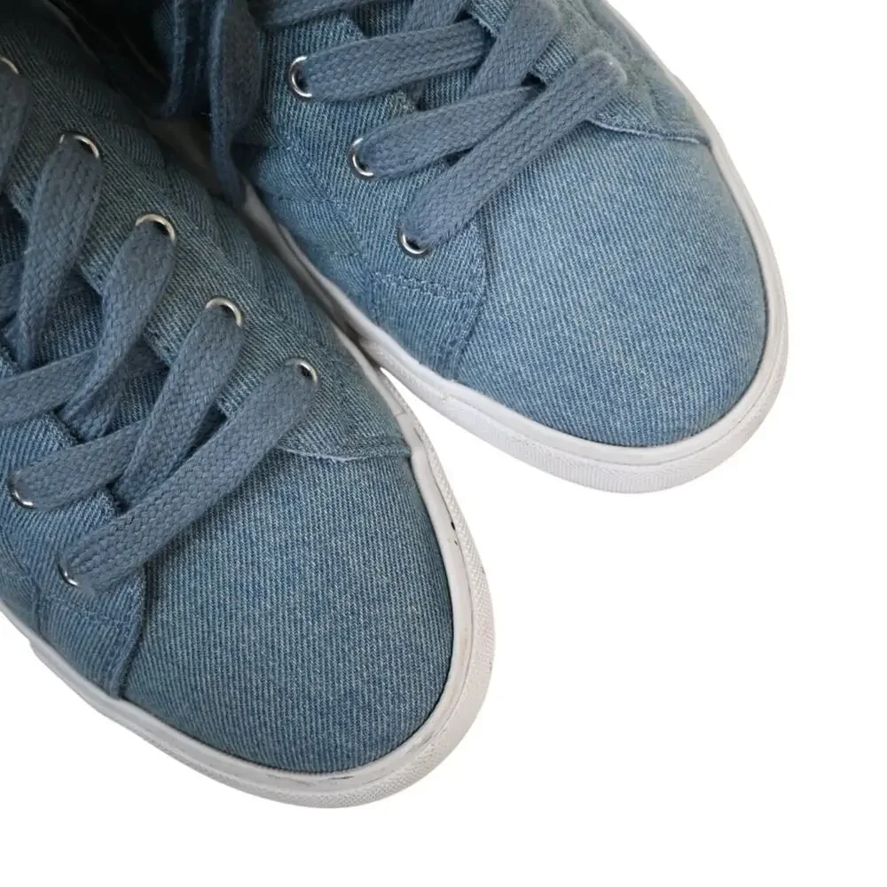 G by Guess Womens 8.5 Baddey Lace Up Sneakers - Picture 6 of 9